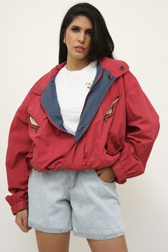 Jaqueta bomber anos 80´s rosa - Capichó Brechó