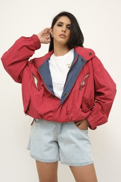 Jaqueta bomber anos 80´s rosa