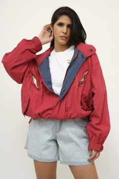 Jaqueta bomber anos 80´s rosa - comprar online