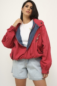 Jaqueta bomber anos 80´s rosa - comprar online