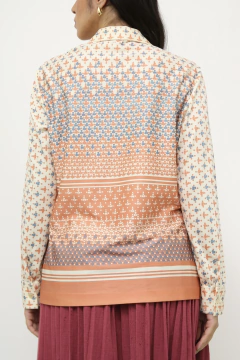 Camisa BURDA flores vintage - Capichó Brechó
