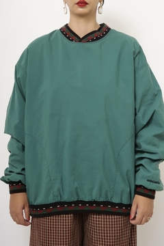 Blusa verde nylon golinha 90´s - loja online
