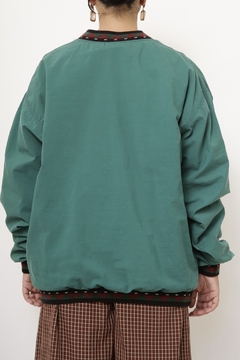 Blusa verde nylon golinha 90´s - Capichó Brechó
