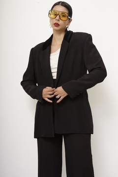 Conjunto Cori preto BLAZER + CALÇA - comprar online