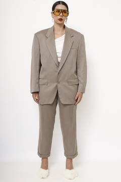 Conjunto LUIGE BERTOLLI oliva CALÇA+BLAZER na internet