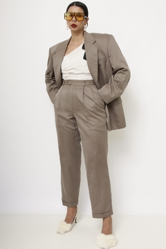 Imagem do Conjunto LUIGE BERTOLLI oliva CALÇA+BLAZER