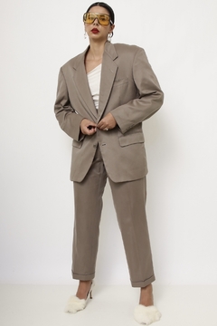 Conjunto LUIGE BERTOLLI oliva CALÇA+BLAZER - comprar online