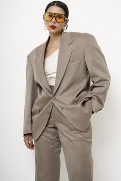 Conjunto LUIGE BERTOLLI oliva CALÇA+BLAZER - loja online