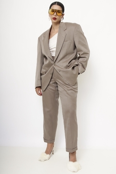 Conjunto LUIGE BERTOLLI oliva CALÇA+BLAZER