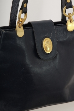 Bolsa azul marinho dourado SMART BAG