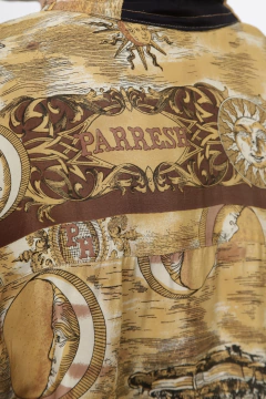 camisa maxi amarela vintage na internet