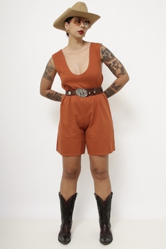 Macaquinho telha vintage - loja online