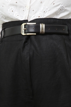 Cinto 100% couro YVES SAINT LAURENT