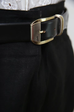 Cinto 100% couro YVES SAINT LAURENT - loja online