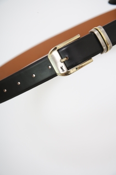 Cinto 100% couro YVES SAINT LAURENT