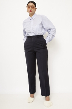 Camisa azul LACOSTE azul clara classica - loja online