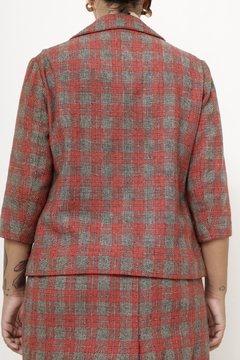 Conjunto xadrez BLAZER + SAIA - Capichó Brechó
