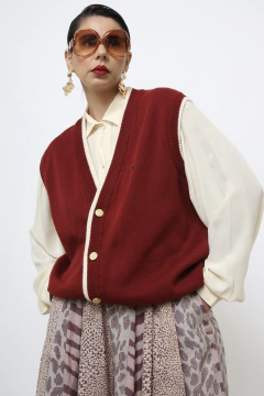 Colete BERLIN bordo vintage - comprar online