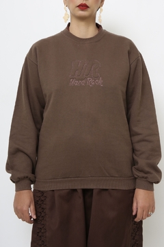 Moletom marrom HARD ROCK replica - comprar online