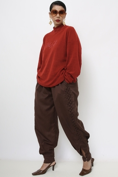 Imagem do Blusa plush vermelho vintage