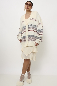 Pulover vintage off com estampa - loja online
