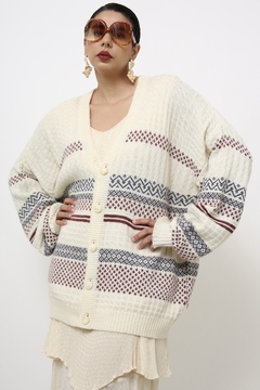 Pulover vintage off com estampa na internet