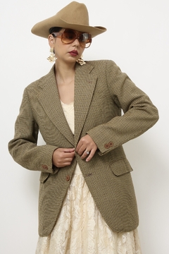 Imagem do Blazer xadrez oliva DUCAL