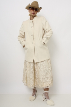 Blazer off 100% lã forrado vintage - loja online