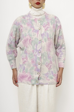 Cardigan floral ROBLES vintage