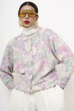 Cardigan floral ROBLES vintage
