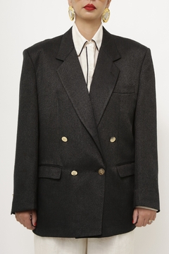 Blazer CRISTHIAN RITZ vintage ombreira - Capichó Brechó