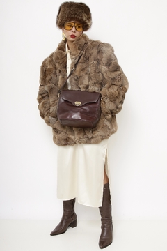 Bolsa marrom couro vintage SMART BAG - loja online