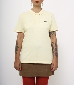 Imagem do Polo LACOSTE original amarela