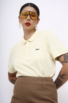 Imagem do Polo LACOSTE original amarela