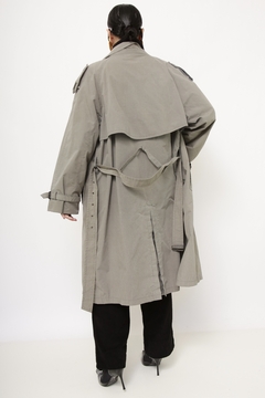 Trend Coat cinza forrado vintage - comprar online