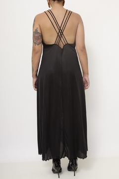 Conjunto ROBE + CAMISOLA preto - loja online