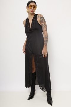 Imagem do Conjunto ROBE + CAMISOLA preto