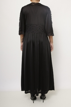 Conjunto ROBE + CAMISOLA preto - loja online