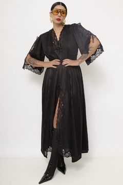 Conjunto ROBE + CAMISOLA preto