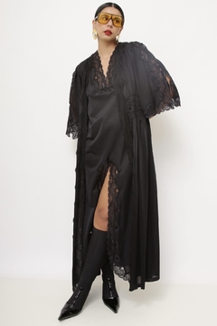 Conjunto ROBE + CAMISOLA preto