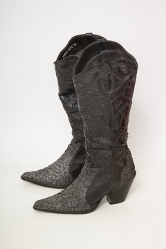 Bota preta brilho western BLACK HORSE 36 - comprar online