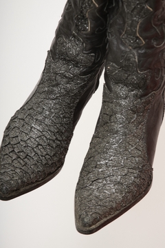 Bota preta brilho western BLACK HORSE 36