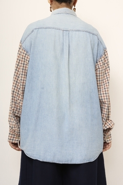 Camisa xadrez western longa - comprar online