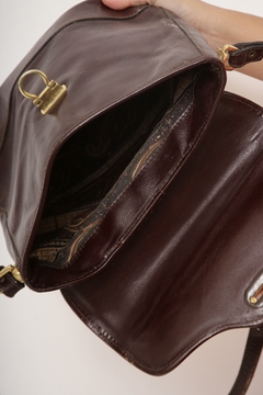Bolsa marrom couro vintage SMART BAG - loja online