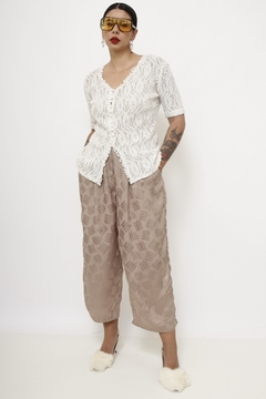 Imagem do Camisa renda off white vintage