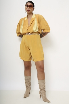 Imagem do Camisa amarela vintage 80´s cropped