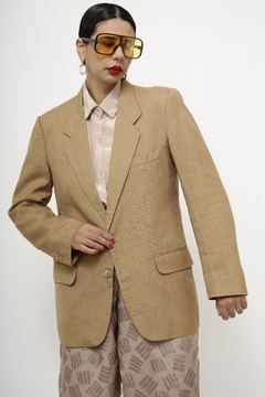 Blazer linho VALENTINO bege na internet
