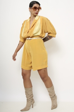 Imagem do Camisa amarela vintage 80´s cropped