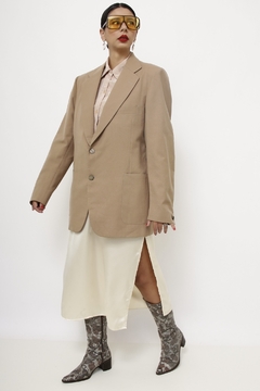 Blazer bege textura vintage - loja online
