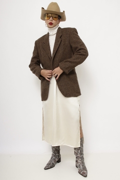 Blazer marrom YVES SAINT LAURENT